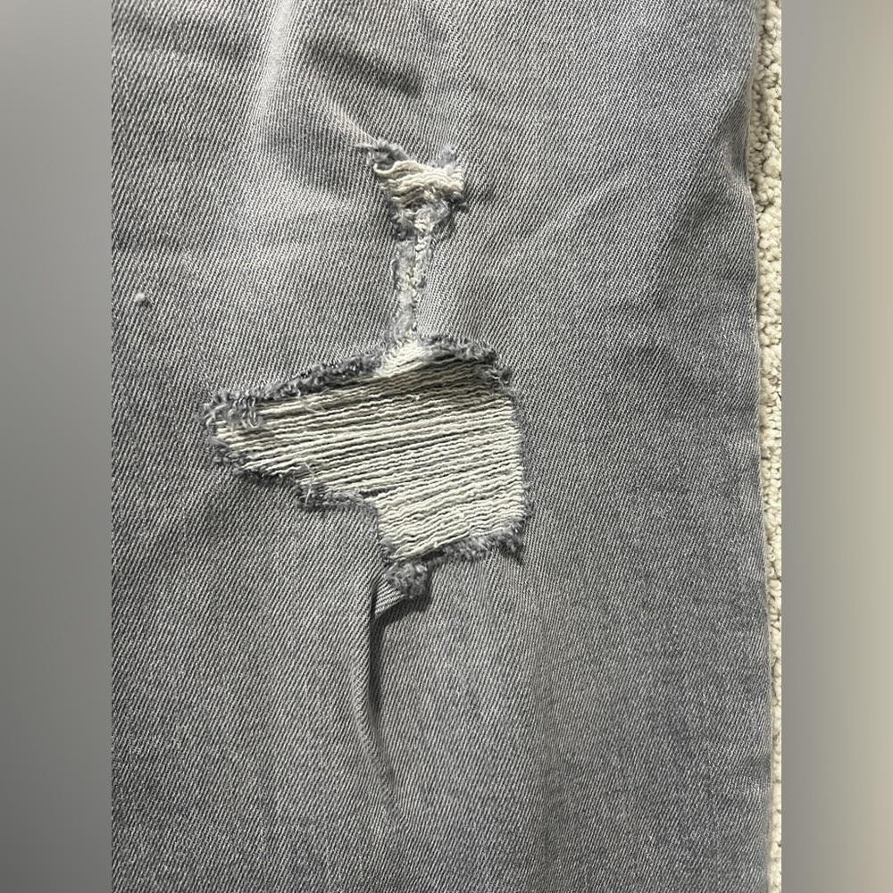 Old Navy Gray High Rise Distressed O.G. Loose Jeans - Picture 8 of 10